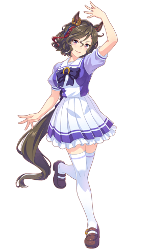 This is the Avatar Image for the Tap Dance City (Uma Musume Pretty Derby) AI Voice and Text to Speech Generator